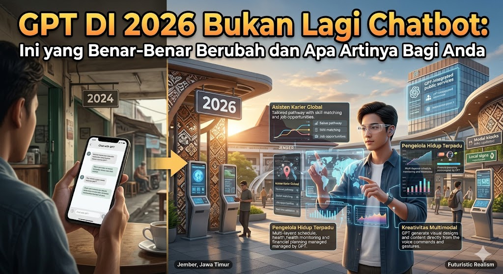 GPT di 2026 Bukan Lagi Chatbot: Ini yang Benar-Benar Berubah dan Apa Artinya Bagi Anda - Gambar 1